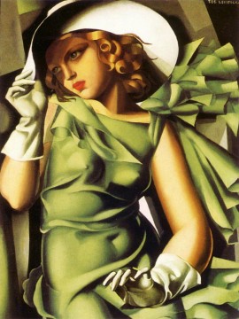 手袋をした少女 1929年 現代 タマラ・デ・レンピッカ Oil Paintings
